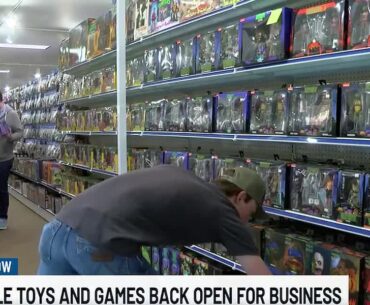 Evansville Toys & Games back open at new location