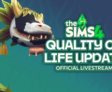 Official Livestream: The Sims 4 Quality of Life May 2026 Update Tour With Developers
