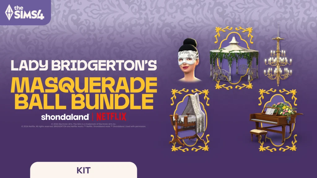 The Sims 4 Bridgerton Kits Out Now: Release Details and Contents 1 TS4 Kit48 49 SP78 79 Bundle MC RGB 3840x2160 Full