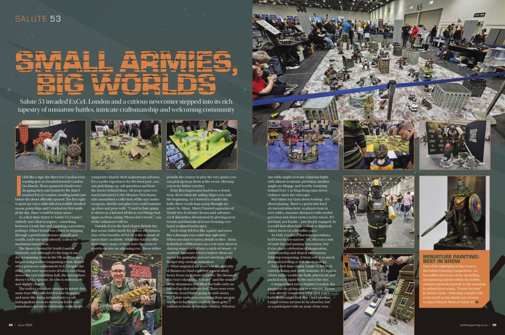 Show report from wargaming event Salute 53