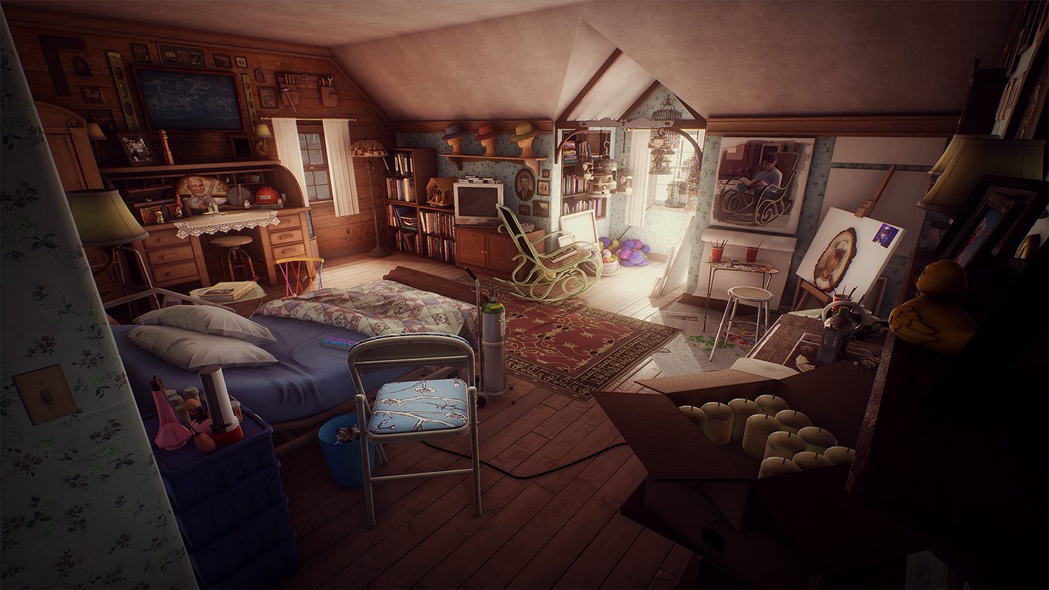 What Remains of Edith Finch Theresa's room