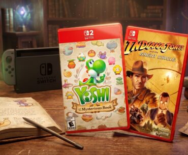 Yoshi, Indiana Jones, May 2026 Switch games