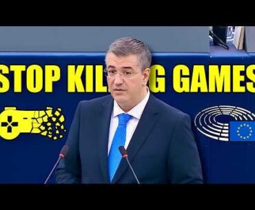EU Commissioner Tells EU Parliament About Stop Killing Games