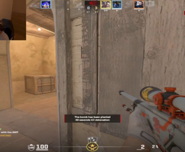 someone pulled off a Ninja-defuse against s1mple during a FACEIT match