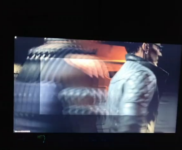weird dark screen on the game