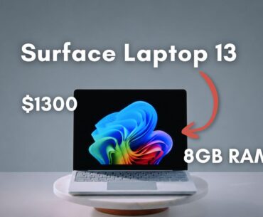 Microsoft pushed 16GB RAM as must-have for Windows 11 for years, now sells an 8GB Surface Laptop for $1,299