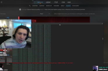 xQc traded up to Butterfly Knife | Gamma Doppler (Emerald)