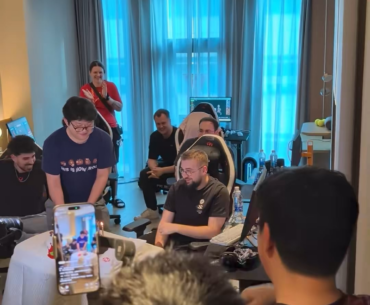 Goat Jee sings to Torzsi for his birthday