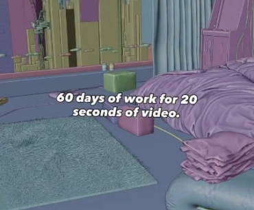 60 days of work for 20 seconds of video