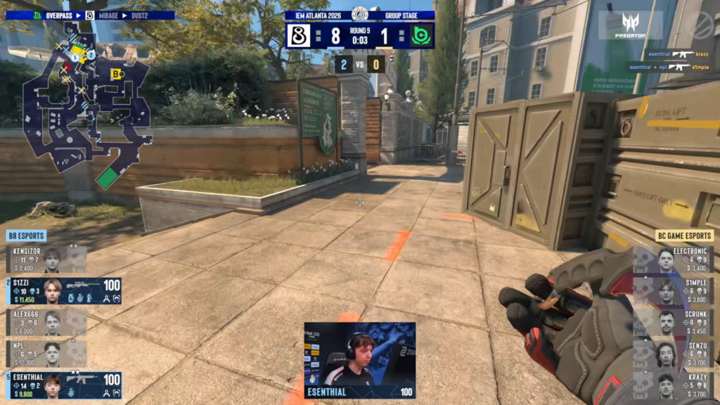 I think BCG have finally made s1mple crack