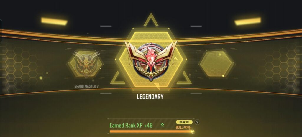 Reached Legendary