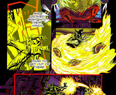 Probably my favorite page I've made for my cyberpunk battle manga!