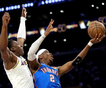 Thunder pull away from Lakers again to take 3-0 series lead: 'They've kicked our ass 3 straight games'