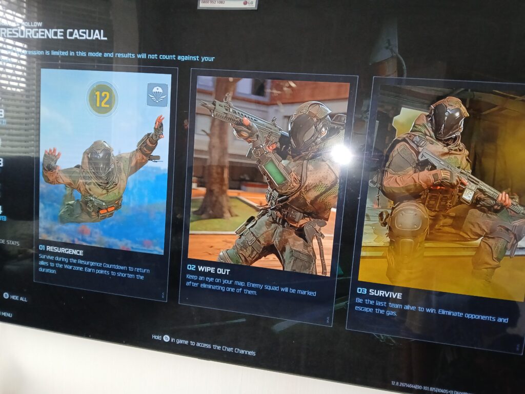 Wz still stuck on game loading screen and I can hear price saying resurgence has closed