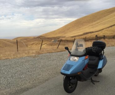 The Badlands, IRL, east of Night City/Morro Bay