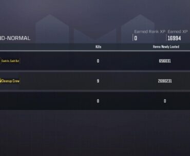 Why did I not earned Rank EXP on DMZ - Normal