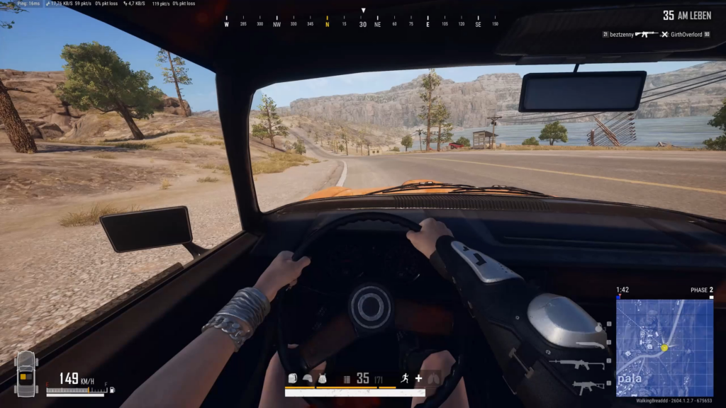 Rare positive player interaction