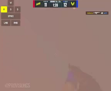 iM whiff in the last round of Anubis from his POV