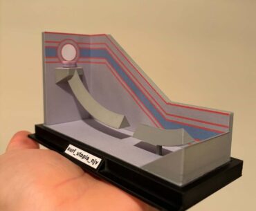 I 3D Printed and painted surf_utopia