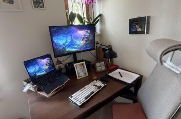 First time I enjoy working from home