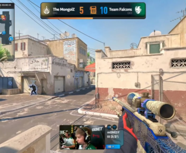 Falcons lost 5v3 against MongolZ's 3 pistols