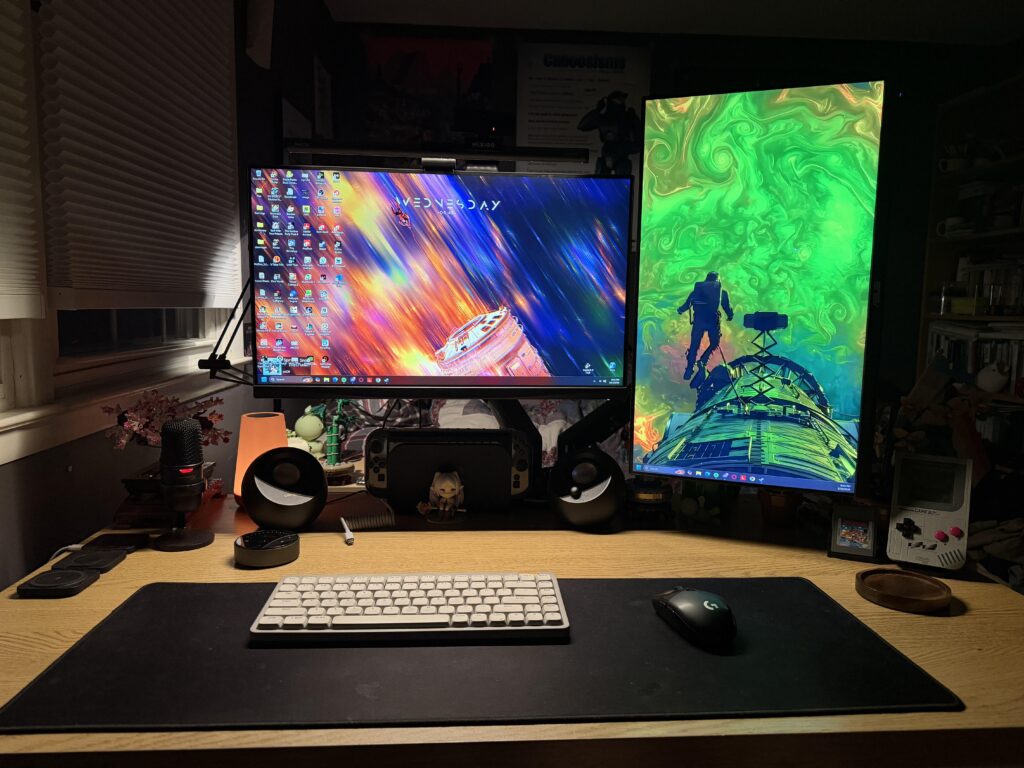 is there anything I can do to improve when my desk isn’t against a wall? is there anything I can do to improve when my desk isn’t against a wall?