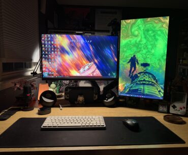 is there anything I can do to improve when my desk isn’t against a wall?
