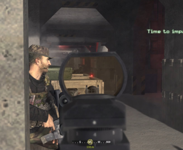 Why did the game send me back a checkpoint? [COD4]