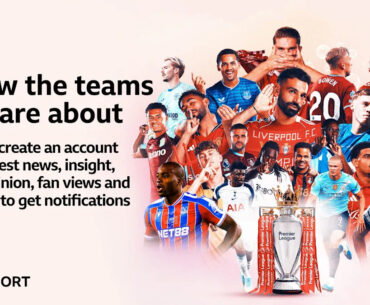 Follow Sunday's Premier League games live