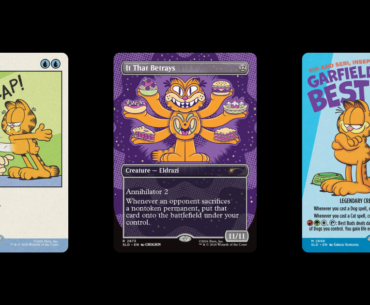 Magic Reveals Three Secret Lair x Garfield Drops