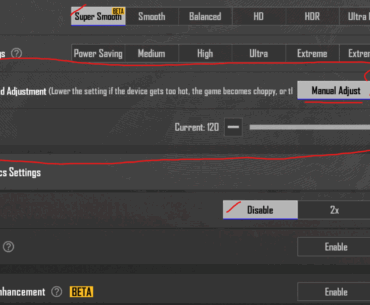 Manual vs Smart Adjust - 120 FPS!