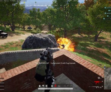 First grenade multi-kill! I love this game.