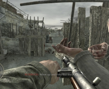 This guy doesn't have a gun. [WAW]