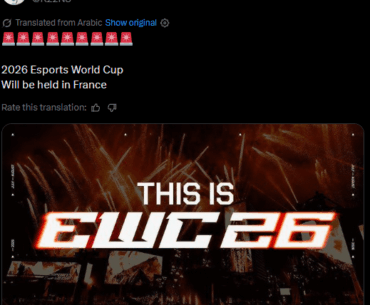 Esports World Cup 2026 is rumoured to be moved to France.
