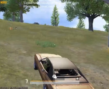 Was about to eliminate a whole squad but some random sniped me while I was driving a car