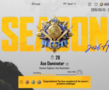 Hi, I need GOOD teammates to play with to reach the 7100 points profile icon. I just need 1 good teammate, but the more the better. Im s2 conqueror, not extremely good but trying my best (didn't played for 7 years). 120fps. EUROPE TPP SQUAD ID: 535566434 🤗. Help me on these last steps!