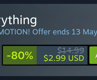 Everything is on sale on Steam