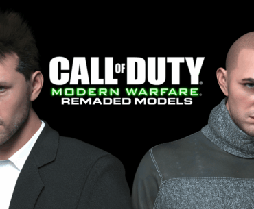 [CoD] I remade models of CoD MW characters (better than last time)
