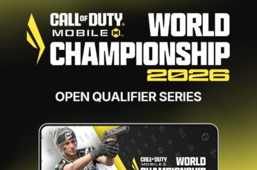 Official Platform for 2026 COD Mobile World Championship Open Qualifiers Announced! Sign-ups LIVE