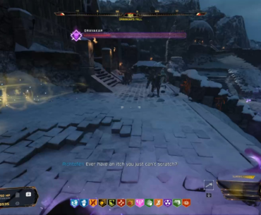 The best way to defeat the floating skulls during phase 2 of the Totenreich boss fight