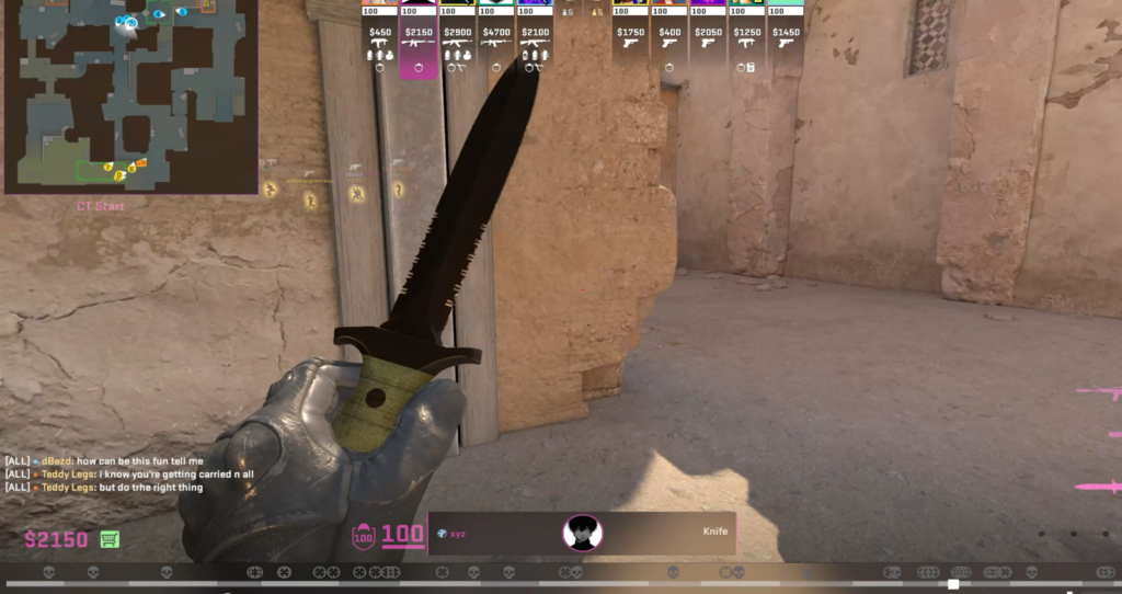 Is he hacking?