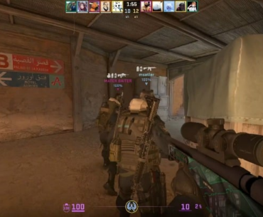 Hit a nice noscope in dust2
