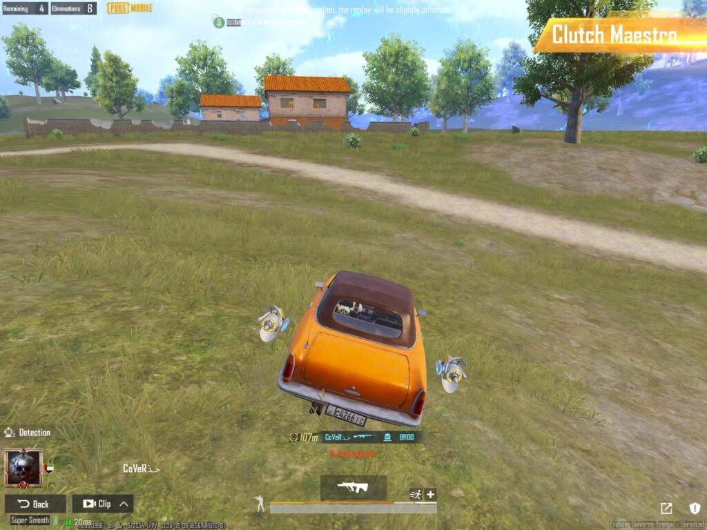 Drift finish Chicken dinner