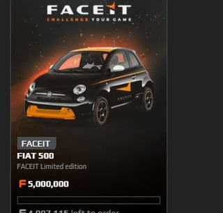 What ever happened to the FACEIT Fiat 500?