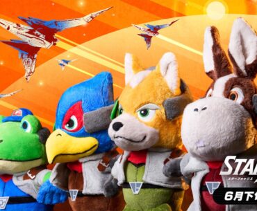 Star Fox Official Plushies Announced By Sanei Boeki. So CUTE!