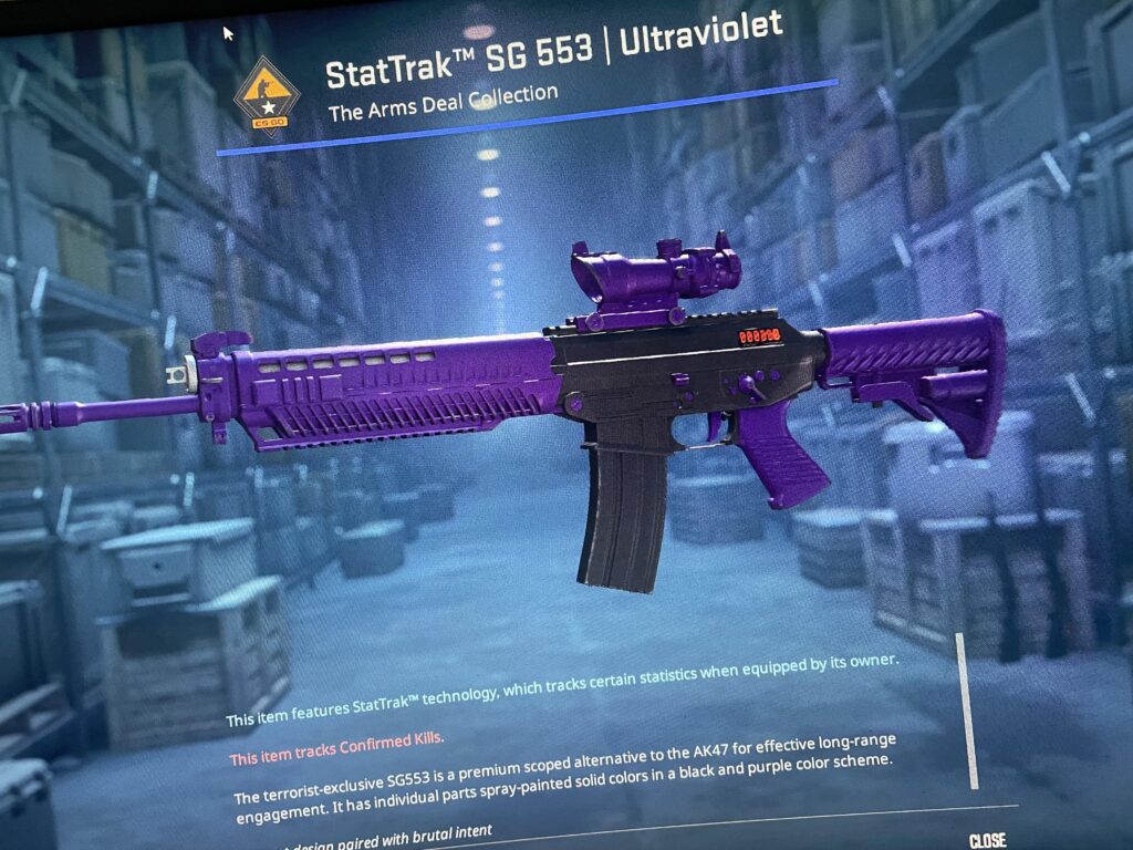 I accidentally opend $100 weapon case