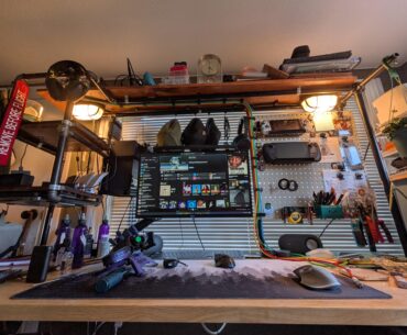 Found some old gas pipe and decided to make a battlestation.