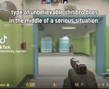 Bro can't be serious for 5 minutes