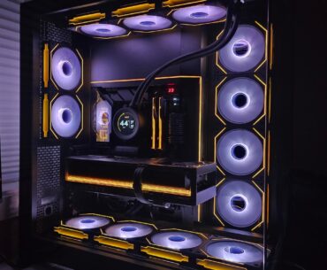 Finished! Now I've cleaned fingerprints from the glass and ready to play Minecraft 😂 And stop spamming Reddit with my PC 😂