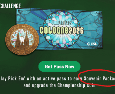 I assume Valve copied this line from prior Majors, as Souvenir Packages seem to be a thing of the past.